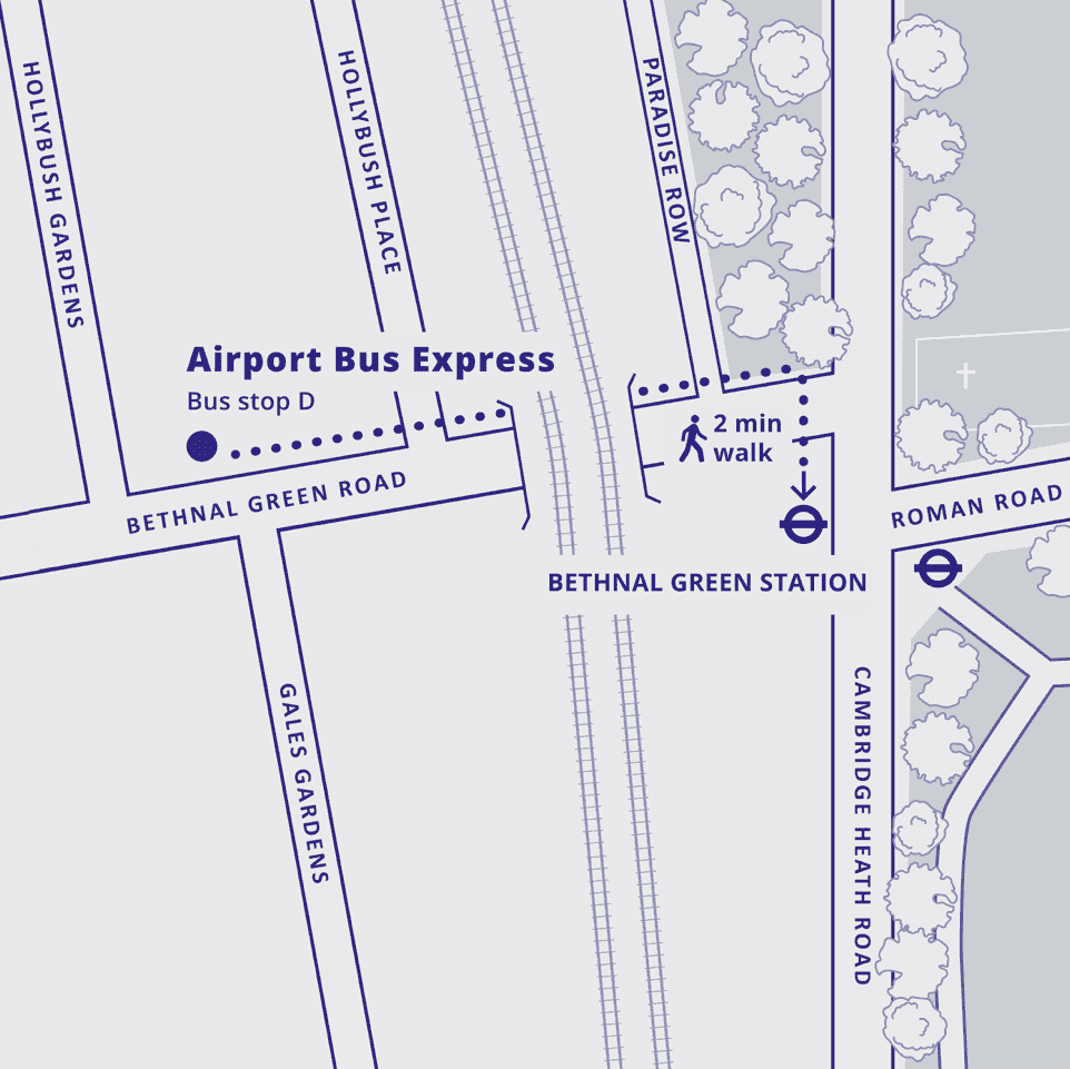 View map for London Bethnal Green